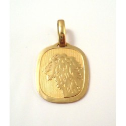 SIGNE DU ZODIAQUE LION PENDENTIF COLLIER CORDON + CADEAU GRATUIT