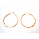 BOUCLES D'OREILLES CERCEAUX EN OR JAUNE 18 KT 