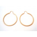 EARRINGS HOOPS YELLOW GOLD 18 KT 