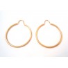 BOUCLES D'OREILLES EN JAUNE OR 18 KT 