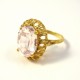 ANELLO DA DONNA IN ORO GIALLO 18 KT CON ZIRCONE