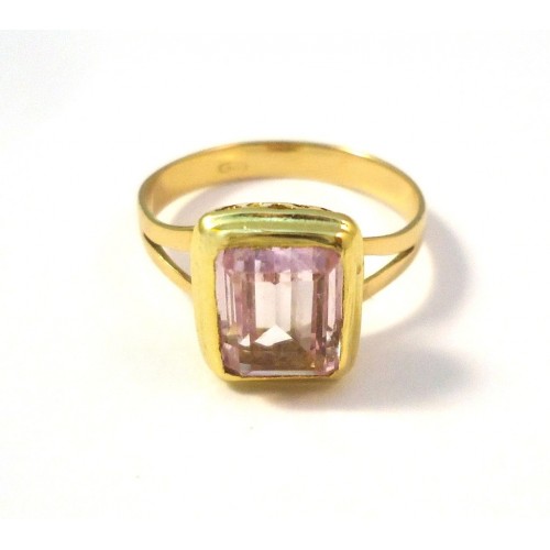 anello oro con rosa di francia