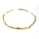 BRACCIALE IN ORO GIALLO BIANCO E ROSA 18 KT UNISEX