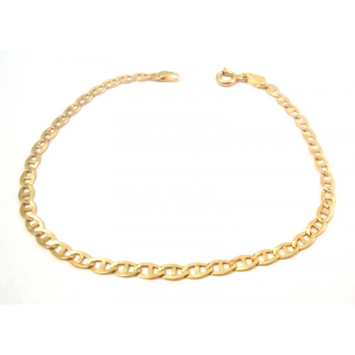 BRACCIALE CATENA IN ORO GIALLO 18 KT UNISEX