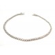 BRACCIALE TENNIS IN ORO BIANCO 18 KT CON ZIRCONI BIANCHI TAGLIO BRILLANTE