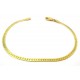 BRACCIALE UNISEX IN ORO GIALLO 18 KT 