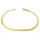 BRACCIALE UNISEX IN ORO GIALLO 18 KT 