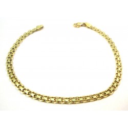 BRACCIALE UNISEX IN ORO GIALLO 18 KT 