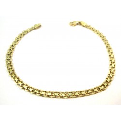 BRACCIALE DA UOMO IN ORO GIALLO 18 KT 