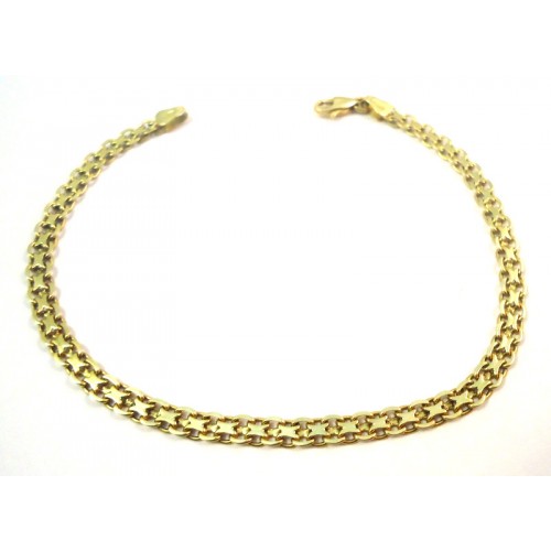 BRACCIALE UNISEX IN ORO GIALLO 18 KT 