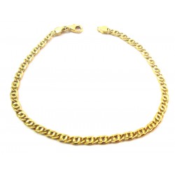 BRACCIALE CATENA IN ORO GIALLO 18 KT UNISEX