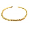 BRACCIALE IN ORO GIALLO 18 KT LAVORAZIONE TUBOLARE