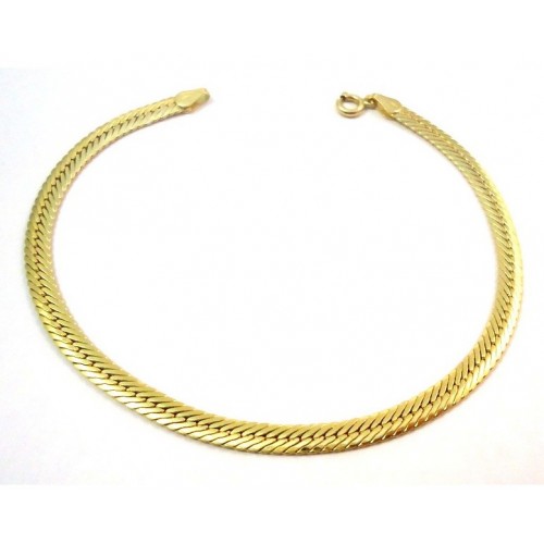 BRACCIALE IN ORO GIALLO 18 KT DA UOMO