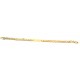 BRACCIALE CON PIASTRINA IN ORO GIALLO 18 KT UNISEX