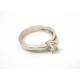 SOLITAIRE RING AUS WEISSGOLD 18 KT MIT DIAMANT