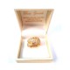 ANELLO DA DONNA IN ORO GIALLO 18 KT CON PAVE DI ZIRCONI