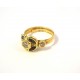 ANELLO DA DONNA IN ORO GIALLO 18 KT CON ZIRCONI