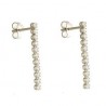 Pépites de BRACELET IN RHODIUM-PLATED or blanc 18 KT DODO STYLE unisexes