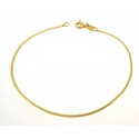 BRACCIALE UNISEX IN ORO GIALLO 18 KT 