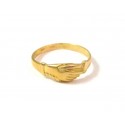 ANELLO UNISEX SANTA RITA IN ORO GIALLO 18 KT
