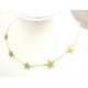 COLLANA DA DONNA CON STELLE IN ORO GIALLO 18 KT