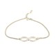 BRACCIALE DA UOMO IN ORO GIALLO 18 KT E CAUCCIU'