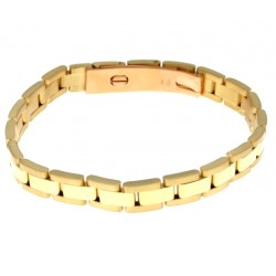 BRACCIALE DA UOMO IN GIALLO 18 KT MODELLO CINTURINO