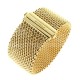 BRACCIALE DA DONNA IN GIALLO 18 KT MODELLO TAPPETO