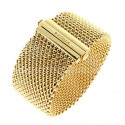 BRACCIALE DA DONNA IN GIALLO 18 KT MODELLO TAPPETO