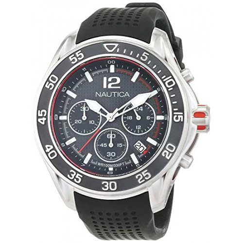 OROLOGIO NAUTICA CRONOGRAFO UOMO NAD23503G GENT NERO