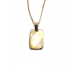 COLLANA ORO GIALLO 18 KT CON CIONDOLO