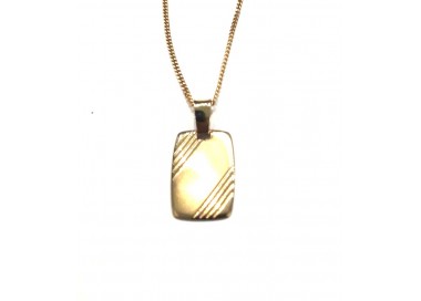 COLLANA ORO GIALLO 18 KT CON CIONDOLO