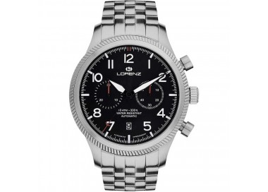 OROLOGIO CRONOGRAFO UOMO LORENZ PILOT MECCANICO 030154AA