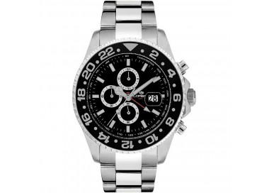 OROLOGIO CRONOGRAFO UOMO LORENZ SUBMARINER GMT 030182AA