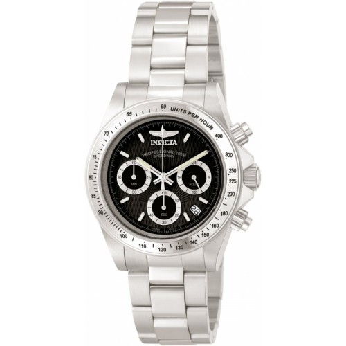 Orologio cronografo Invicta 9223 Speedway da Uomo Quadrante Nero