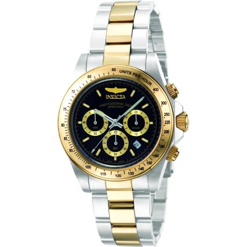 Orologio cronografo Invicta 9224 Speedway da Uomo Acciaio Bicolore