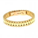 BRACCIALE DA UOMO IN GIALLO 18 KT MODELLO JUBILEE