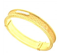 BRACCIALE RIGIDO DA DONNA IN ORO GIALLO 18 KT