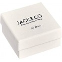 BRACCIALE CUORE DONNA IN ARGENTO RODIATO ORO BIANCO CON ZIRCONI JACK&CO JCB1749