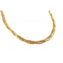 COLLANA UNISEX IN ORO GIALLO 18 KT