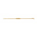 BRACCIALE PIASTRINA BAMBINO IN ORO GIALLO 18 KT