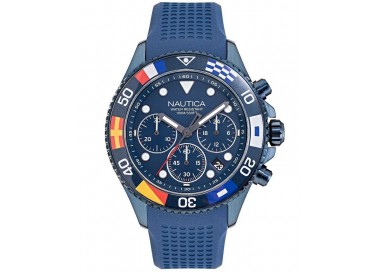 OROLOGIO CRONOGRAFO NAUTICA DA UOMO NAPWPF908 CON BANDIERE NAUTICHE