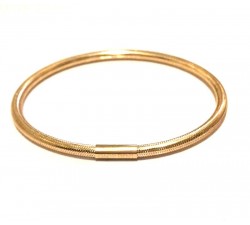 BRACCIALE DA DONNA IN ORO GIALLO 18 KT ELASTICIZZATO