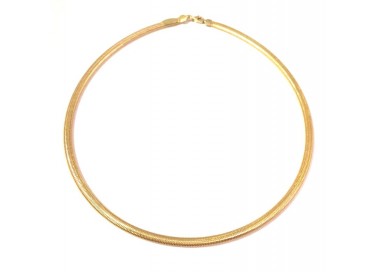 COLLANA DA DONNA IN ORO GIALLO 18 KT ELASTICIZZATA CON CHIUSURA