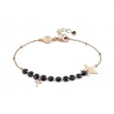 BRACCIALE DONNA NOMINATION MELODIE IN ARGENTO ROSE' 925 CON STELLA E CROCE 147700004