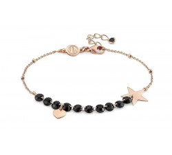 BRACCIALE NOMINATION MELODIE IN ARGENTO ROSE' 925 CUORE 147700022