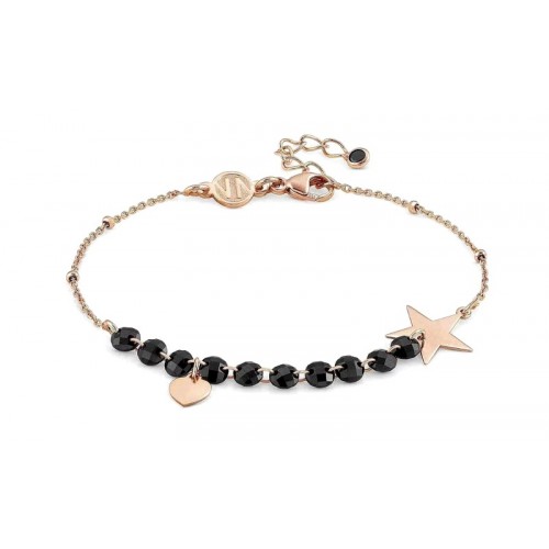 BRACCIALE NOMINATION MELODIE IN ARGENTO ROSE' 925 CUORE 147700022