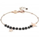 BRACCIALE NOMINATION MELODIE IN ARGENTO ROSE' 925 CON STELLE 147700023