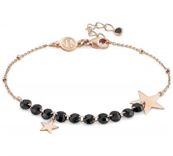 BRACCIALE NOMINATION MELODIE IN ARGENTO ROSE' 925 CON STELLE 147700023