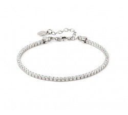 BRACCIALE TENNIS UNISEX NOMINATION IN ARGENTO 925 RODIATO